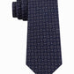 Michael Kors Men's Luxuriant Neat Tie Blue Size Regular