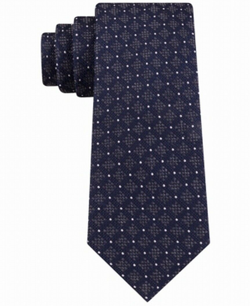 Michael Kors Men's Luxuriant Neat Tie Blue Size Regular