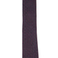 Michael Kors Men's Luxuriant Neat Silk Tie Necktie Bordeaux Red Size Regular