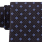 Michael Kors Men's Classic Textured Neat Tie Black Size Regular