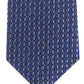 Michael Kors Men's Small Optical Geometric Tie Blue Size Regular