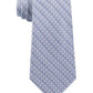 Michael Kors Men's Mirrored Circles Tie Blue Size Regular