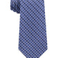 Michael Kors Men's Mirrored Circles Tie Blue One Size