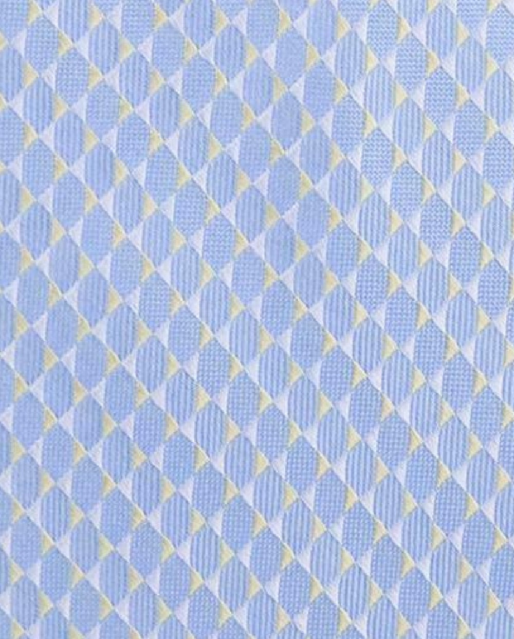 Michael Kors Men's Mirrored Circles Tie Light Blue One Size