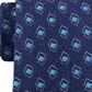 Michael Kors Men's Silk Blend Business Professional Tie Blue One Size