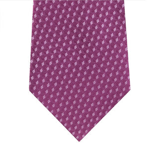 Michael Kors Men's Shadowed Geo Diamond Tie Purple One Size