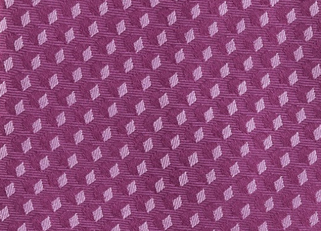 Michael Kors Men's Shadowed Geo Diamond Tie Purple One Size