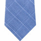 Michael Kors Men's Elijah Classic Plaid Tie Blue One Size