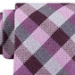 Michael Kors Men's Classic Gingham Check Tie Pink Size Regular