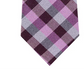 Michael Kors Men's Classic Gingham Check Tie Pink Med Purple Size Regular