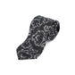 Michael Kors Men's Intricate Outlined Paisley Tie Black Size Regular