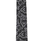 Michael Kors Men's Intricate Outlined Paisley Tie Black Size Regular