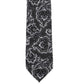 Michael Kors Men's Intricate Outlined Paisley Tie Black Size Regular