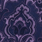 Michael Kors Men's Intricate Outlined Paisley Tie Purple Size Regular