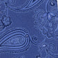 Michael Kors Men's Blue Paisley Silk Neck Tie Navy Size Regular