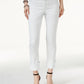 INC International Concepts Women's International Concepts Cuffed Skinny Jeans Natural Size 4