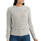 Lukcy Brand Women's Marled Crew Neck Sweater Gray Size Medium