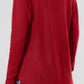 INC International Concepts Women's Shirttail Sweater Dark Red Size Extra Large