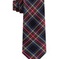 Tommy Hilfiger Men's Assorted Holiday Plaid Slim Ties Black Size Regular