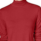 JM Collection Women's Turtleneck Top Red Size Medium