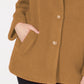Collection B Juniors Faux-Fur Coat Camel Size Medium