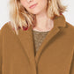Collection B Juniors Faux-Fur Coat Camel Size Medium