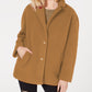 Collection B Juniors Faux-Fur Coat Camel Size XX-Large