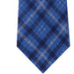 Tommy Hilfiger Men's Boston Classic Plaid Tie Blue Size Regular