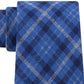 Tommy Hilfiger Men's Boston Classic Plaid Tie Blue Size Regular