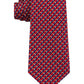 Tommy Hilfiger Men's Classic Small Toucan Silk Twill Tie Red One Size