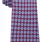 Tommy Hilfiger Men's Classic Snowflake Neat Silk Twill Tie Red Size Regular
