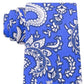 Tommy Hilfiger Men's Central Paisley Silk Tie Navy Size Regular