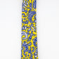 Tommy Hilfiger Men's Central Paisley Silk Tie Yellow Size Regular