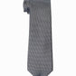 Tommy Hilfiger Men's Navy Micro Silk Tie Gray Size Regular