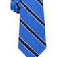 Tommy Hilfiger Men's Preppy Stripe Silk Tie Navy Size Regular