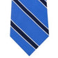 Tommy Hilfiger Men's Preppy Stripe Silk Tie Navy Size Regular