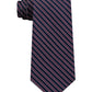 Tommy Hilfiger Men's Preppy Stripe Tie Red Size Regular
