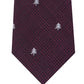 Tommy Hilfiger Men's Holiday Tree Tie Red Size Regular
