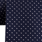 Tommy Hilfiger Men's Preppy Classic Dot Silk Tie Black Size Regular