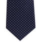 Tommy Hilfiger Men's Preppy Classic Dot Silk Tie Black Size Regular