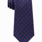 Tommy Hilfiger Men's Mont Classic Dot Stripe Tie Red Size Regular