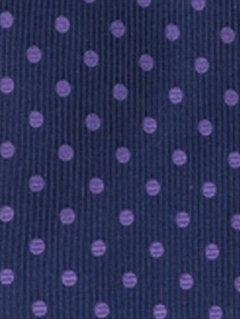 Tommy Hilfiger  Men's Herringbone Dot Tie Purple One Size