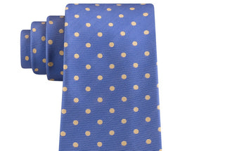 Tommy Hilfiger Men's Bright Preppy Dot Tie Yellow Size Regular