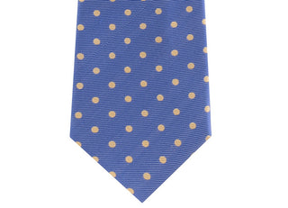 Tommy Hilfiger Men's Bright Preppy Dot Tie Yellow Size Regular