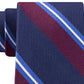 Tommy Hilfiger Men's Village Classic Stripe Tie Blue Size Regular