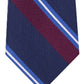 Tommy Hilfiger Men's Village Classic Stripe Tie Blue Size Regular