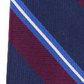 Tommy Hilfiger Men's Village Classic Stripe Tie Blue Size Regular