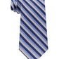 Tommy Hilfiger Men's Village Classic Textured Stripe Silk Tie Blue Size Regular