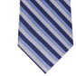 Tommy Hilfiger Men's Village Classic Textured Stripe Silk Tie Blue Size Regular