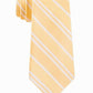 Tommy Hilfiger Men's Flatiron Stripe Tie Yellow Size Regular